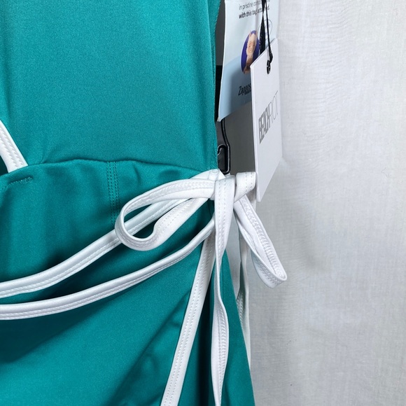 🎄Gift Idea! NWT Beach Riot Astrid Cut-Out Mini Dress in Crystal Coast - Picture 5 of 16